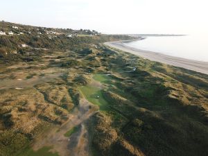 Royal St Davids 15th Aerial Fairway